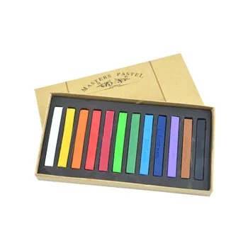 12/24/36/48 Colors Soft Pastel Hair Dye Students Painting Chalk Set Stick Toner Easy Use Lower Adhesion Bright Color Portable 
12/24/36/48 Colors Soft Pastel Hair Dye Students Painting Chalk Set Stick Toner Easy Use Lower Adhesion Bright Color Portable