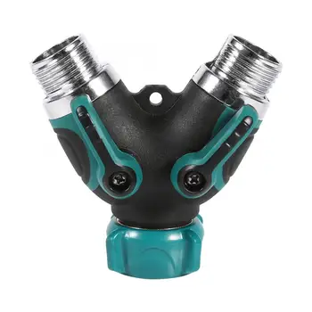 NPT 3/4" 2 Way Heavy Duty Garden Hose Splitter Y Shape Valve Water Pipe Connector Adapter
NPT 3/4" 2 Way Heavy Duty Garden Hose Splitter Y Shape Valve Water Pipe Connector Adapter