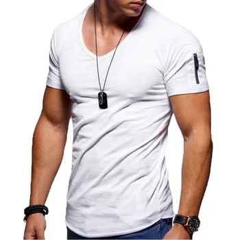 2020 New MEN'S T-shirt MEN'S Wear Elasticity Solid Color Short Sleeve 6562
2020 New MEN'S T-shirt MEN'S Wear Elasticity Solid Color Short Sleeve 6562