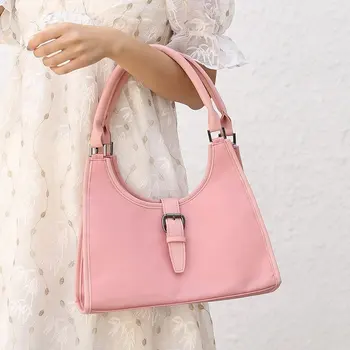 Women Hobo Bags Nylon Handbag And Purses Retro Shoulder Bags For Women Waterproof Shopping Bag Lady Totes Female Armpits Purse 
Women Hobo Bags Nylon Handbag And Purses Retro Shoulder Bags For Women Waterproof Shopping Bag Lady Totes Female Armpits Purse