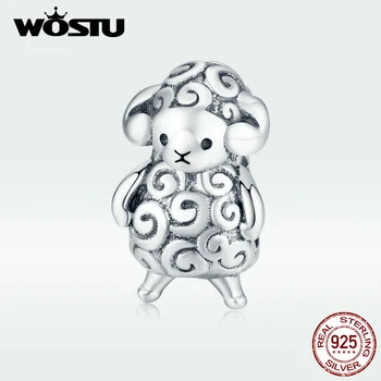 WOSTU Sheep shap 925 Sterling Silver Beads Charms Silver Original Fit Bracelet Silver Creation Jewelry Making 925 original
WOSTU Sheep shap 925 Sterling Silver Beads Charms Silver Original Fit Bracelet Silver Creation Jewelry Making 925 original