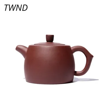 Purple clay yixing teapot chinese kung fu handmade pot with gift box zisha jing lan kettle for black tea tie guanyin Oolong 16 
Purple clay yixing teapot chinese kung fu handmade pot with gift box zisha jing lan kettle for black tea tie guanyin Oolong 16
