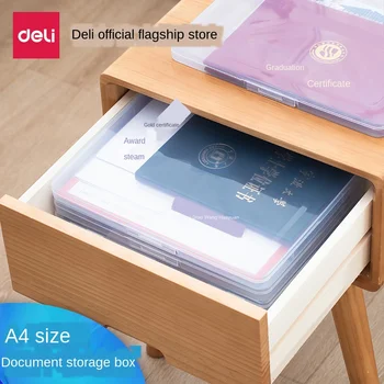 Home Documents Storage Box A4 Transparent File Box File Folder Certificate Information Data Desktop locker Storage Box
Home Documents Storage Box A4 Transparent File Box File Folder Certificate Information Data Desktop locker Storage Box