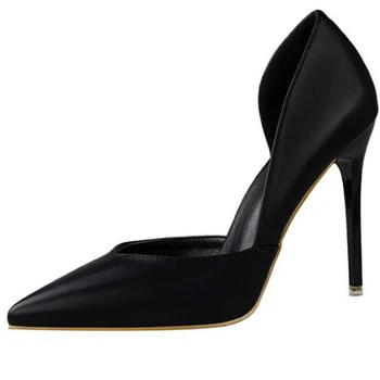 2020 Classic Design Women Pointed Toe High Heel Shoes Elegant OL Ladies Fashion Slip on Pumps Woman Solid Color Wedding Shoes
2020 Classic Design Women Pointed Toe High Heel Shoes Elegant OL Ladies Fashion Slip on Pumps Woman Solid Color Wedding Shoes