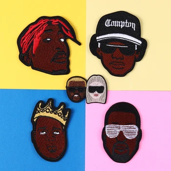 Wholesale Black African rap boy Iron On Embroidered Clothes Patches For Clothing Accessories Decoration 
Wholesale Black African rap boy Iron On Embroidered Clothes Patches For Clothing Accessories Decoration