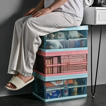 Portable Car Storage Box Folding Sundries Container for Toys Home Organizer Clear Plastic Storage Box for Closet Organizer
Portable Car Storage Box Folding Sundries Container for Toys Home Organizer Clear Plastic Storage Box for Closet Organizer