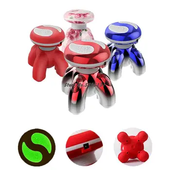 New Luminous Mini Massager Body Massager Electric 4 Corner Vibration Massage Device Leg Waist Back Full Body Muscle Relax Tool
New Luminous Mini Massager Body Massager Electric 4 Corner Vibration Massage Device Leg Waist Back Full Body Muscle Relax Tool