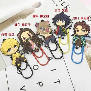 Demon Slayer Kimetsu No Yaiba Anime Silica Gel Bookmark Student Kawaii Gift Bookmarks Office Stationery School Learning Supplies
Demon Slayer Kimetsu No Yaiba Anime Silica Gel Bookmark Student Kawaii Gift Bookmarks Office Stationery School Learning Supplies