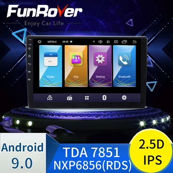 FUNROVER 2.5D+IPS Android 9.0 9/10 inch for universal Car Radio 2 din android car DVD radio Player GPS NAVIGATION Car Multimedia
FUNROVER 2.5D+IPS Android 9.0 9/10 inch for universal Car Radio 2 din android car DVD radio Player GPS NAVIGATION Car Multimedia