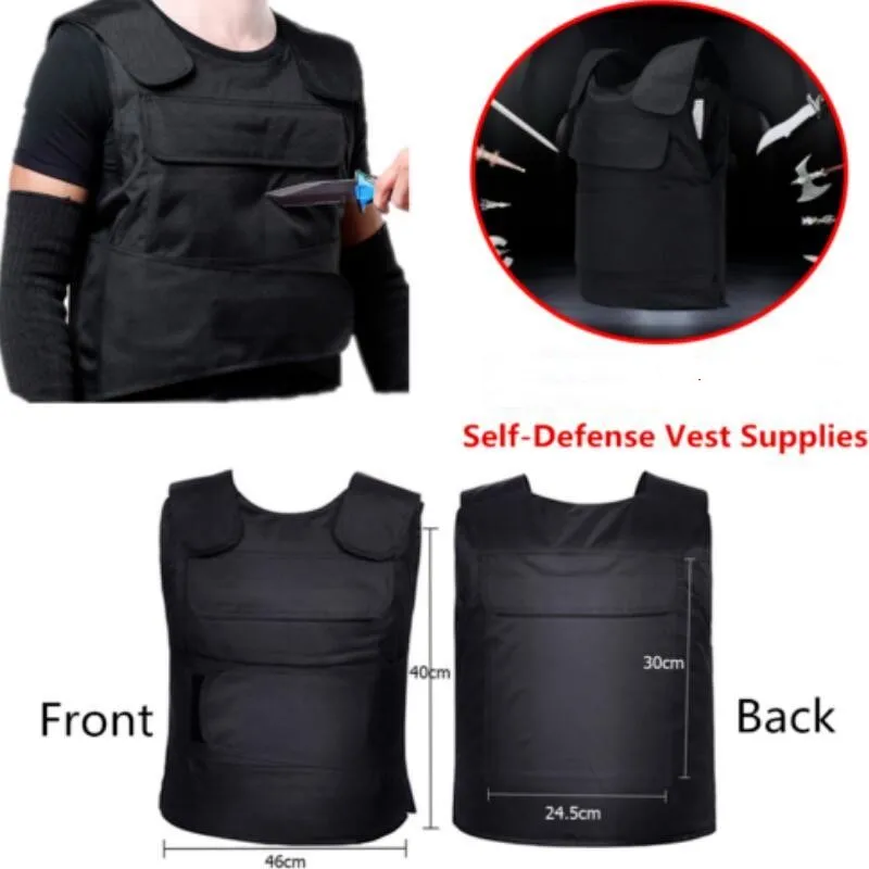 Self-Defense Tactical Vest Men Anti Stab Vests Anti Tool Customized version Outdoor Personal security Tactical equipment
Self-Defense Tactical Vest Men Anti Stab Vests Anti Tool Customized version Outdoor Personal security Tactical equipment