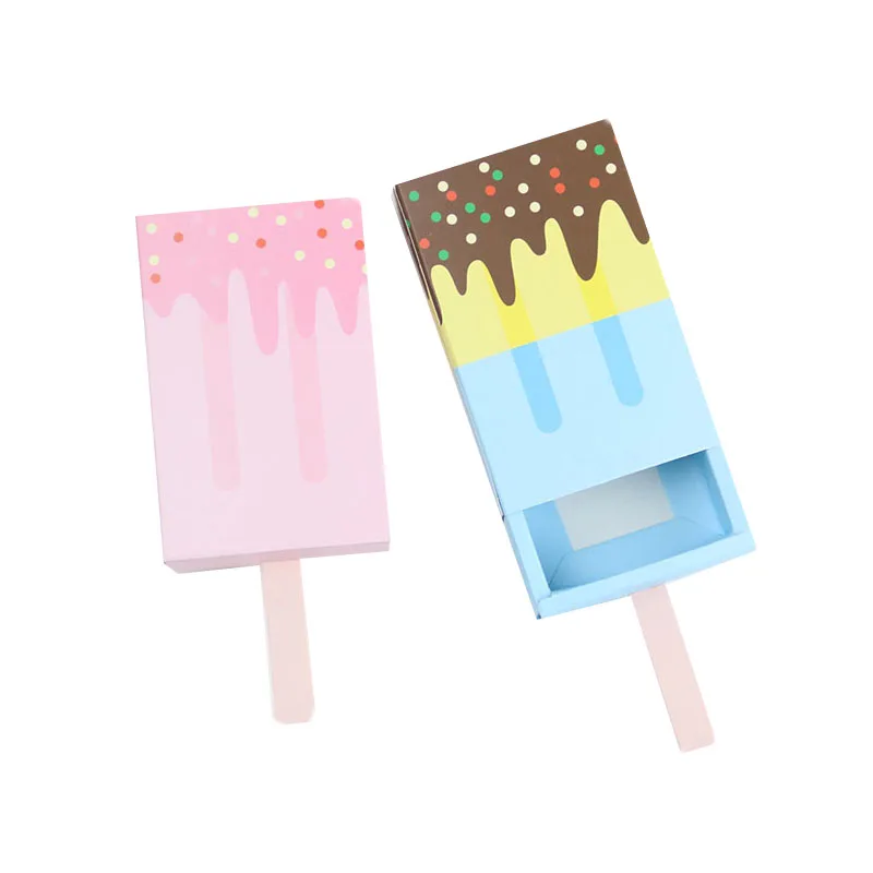 Ice cream style Drawer Box Packaging Baby Shower Candy Box Birthday Party Return Gift Boxes for Kids
Ice cream style Drawer Box Packaging Baby Shower Candy Box Birthday Party Return Gift Boxes for Kids