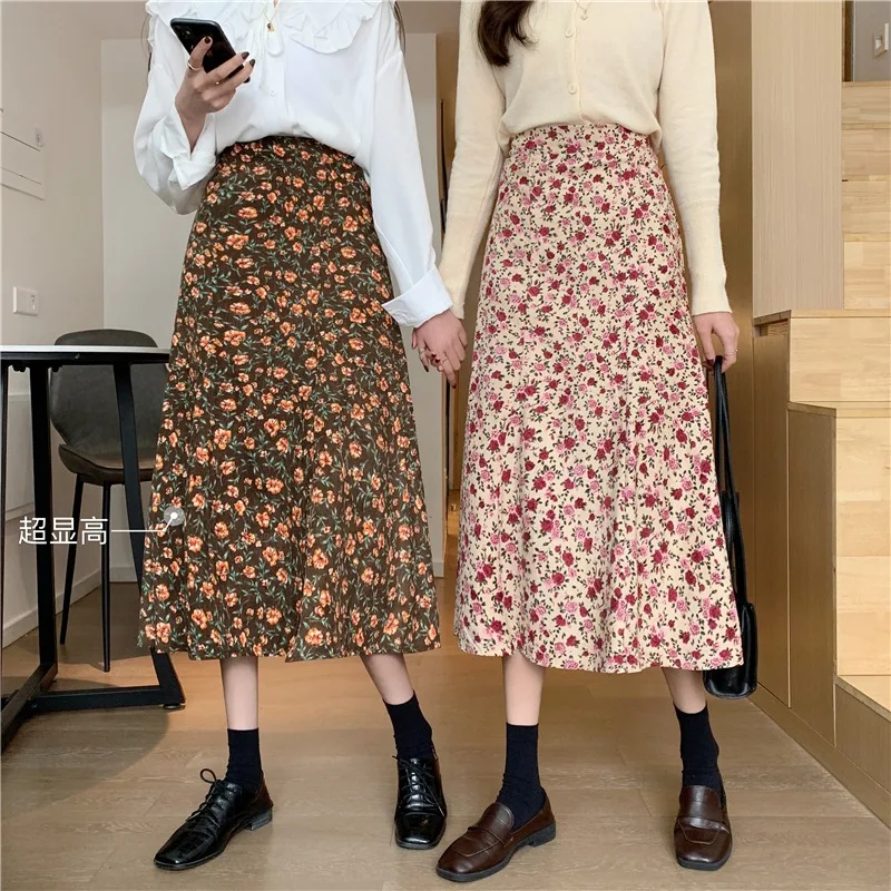long skirts for women 2021 new Korean version of the high-waisted thin floral mid-length A-line skirt for female girlfriends
long skirts for women 2021 new Korean version of the high-waisted thin floral mid-length A-line skirt for female girlfriends
