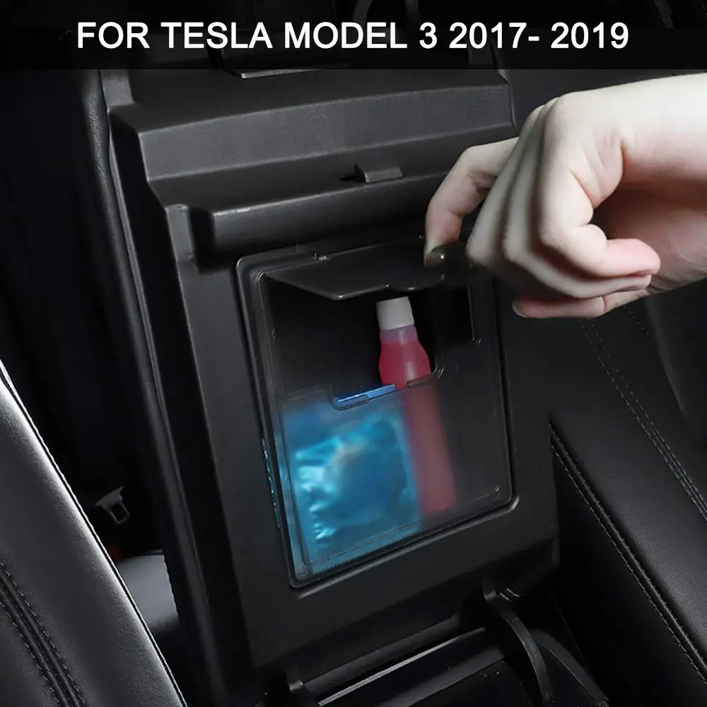 Carrfan Car Armrest Box Storage Organizer Containers Transparent Hidden Holder Box for Tesla Model 3 2017-2019
Carrfan Car Armrest Box Storage Organizer Containers Transparent Hidden Holder Box for Tesla Model 3 2017-2019