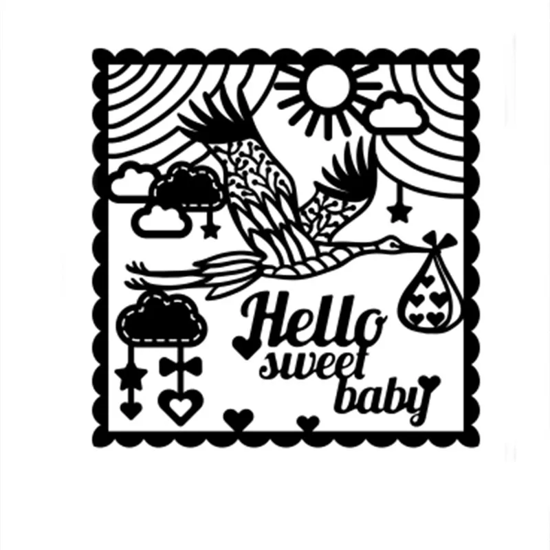 InLoveArts Sweet Baby Dies Background Metal Cutting Dies for Card Making Scrapbooking Embossing Cut Craft Frame Dies Christmas
InLoveArts Sweet Baby Dies Background Metal Cutting Dies for Card Making Scrapbooking Embossing Cut Craft Frame Dies Christmas