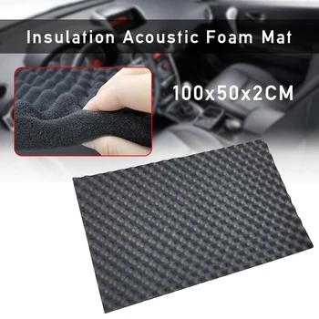 1 Roll 100x50x2cm Car Sound Deadener Mat Soundproof Foam Rubber Pads Home Noise Insulation Acoustic Foam Mat autos Accessories
1 Roll 100x50x2cm Car Sound Deadener Mat Soundproof Foam Rubber Pads Home Noise Insulation Acoustic Foam Mat autos Accessories