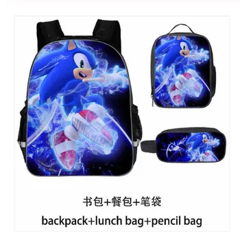 Sonic School Bags Students School Backpack Super Mario Bros Fashion Surprise Gift Travel Rucksack 3pcs/se
Sonic School Bags Students School Backpack Super Mario Bros Fashion Surprise Gift Travel Rucksack 3pcs/se