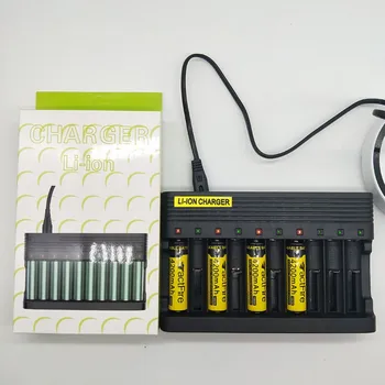 New 18650 16340 Ten-slot Lithium-ion Battery Charger With European Plug
New 18650 16340 Ten-slot Lithium-ion Battery Charger With European Plug