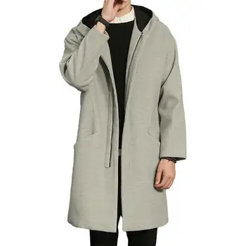 2020 Winter Jackets British Style Men Longer Section Woolen Coats Men Jackets Outerwear Warm Single Breasted Woolen Coats
2020 Winter Jackets British Style Men Longer Section Woolen Coats Men Jackets Outerwear Warm Single Breasted Woolen Coats