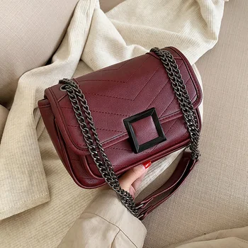 Solid Color Pu Leather Crossbody Bags For Women 2020 Simple Style Small Chain Shoulder Messenger Bag Travel Brand Handbags
Solid Color Pu Leather Crossbody Bags For Women 2020 Simple Style Small Chain Shoulder Messenger Bag Travel Brand Handbags