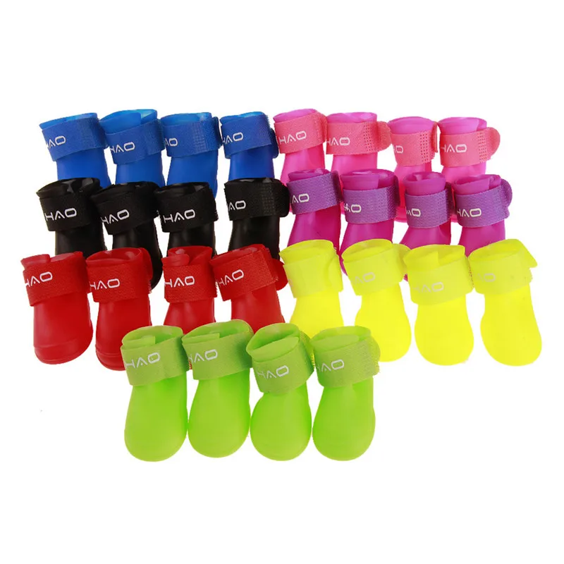 SUEF 4 pieces/set of 7-color spring summer autumn winter rubber waterproof boots and boots for dogs and cats@03
SUEF 4 pieces/set of 7-color spring summer autumn winter rubber waterproof boots and boots for dogs and cats@03