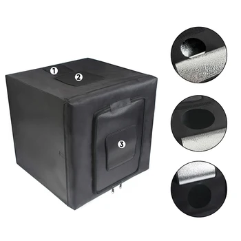 Multifunctional 0.45m LED Light Soft Box Set Portable Photo Lighting Modifier Photography Accessory Softbox with 3 Backdrops
Multifunctional 0.45m LED Light Soft Box Set Portable Photo Lighting Modifier Photography Accessory Softbox with 3 Backdrops