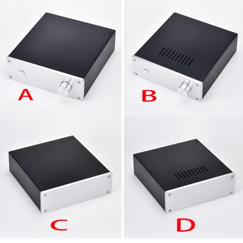 Kaolanhon Pre-amplifier AMP Enclosure Chassis DAC Case 215*70*228MM All-Aluminum Amplifier Chassis 2207Short DIY Box Shell
Kaolanhon Pre-amplifier AMP Enclosure Chassis DAC Case 215*70*228MM All-Aluminum Amplifier Chassis 2207Short DIY Box Shell