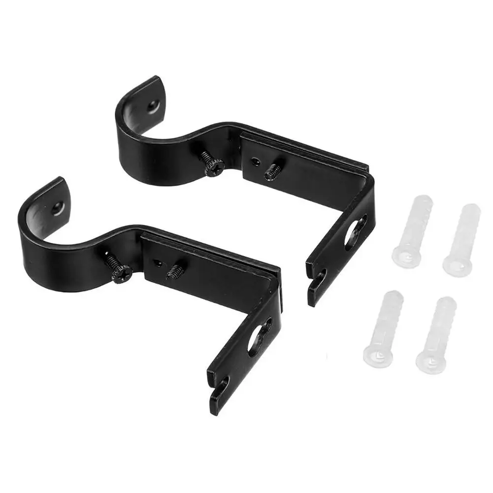 2PC Curtain Rod Bracket Single Adjustable Hang Curtain Rod Holders Bracket Into Window Frame Kitchen Shelf Brackets Soporte Door
2PC Curtain Rod Bracket Single Adjustable Hang Curtain Rod Holders Bracket Into Window Frame Kitchen Shelf Brackets Soporte Door