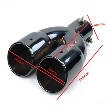 Accessories Dual Rear Muffler Exhaust Tip Tail Pipe Outlet 2.5\\'\\' Parts
Accessories Dual Rear Muffler Exhaust Tip Tail Pipe Outlet 2.5\\'\\' Parts