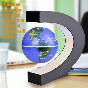 Floating Globe Anti Gravity Magnetic Floating Globe World Map LED Light Magnetic Ball Light Levitation Home Decoration Learning
Floating Globe Anti Gravity Magnetic Floating Globe World Map LED Light Magnetic Ball Light Levitation Home Decoration Learning