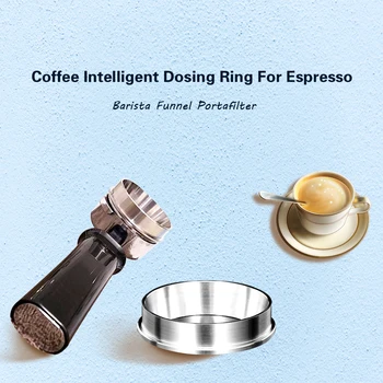 Espresso Dosing Funnel Stainless Steel Coffee Dosing Ring Replacement High Quality Coffee Maker Tools Kitchen Coffee Accessories
Espresso Dosing Funnel Stainless Steel Coffee Dosing Ring Replacement High Quality Coffee Maker Tools Kitchen Coffee Accessories