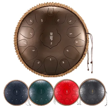 NEW Tongue Drum 15 Notes 12.5 Inch Handpan Drum Tank Drum Chakra Drum for Meditation, Yoga and Zen with Travel Bag
NEW Tongue Drum 15 Notes 12.5 Inch Handpan Drum Tank Drum Chakra Drum for Meditation, Yoga and Zen with Travel Bag