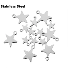 20pcs 10x8mm Stainless Steel Solid Hollow Star Charms Pendant For DIY Necklace BraceletJewelry Making Findings Accessories
20pcs 10x8mm Stainless Steel Solid Hollow Star Charms Pendant For DIY Necklace BraceletJewelry Making Findings Accessories