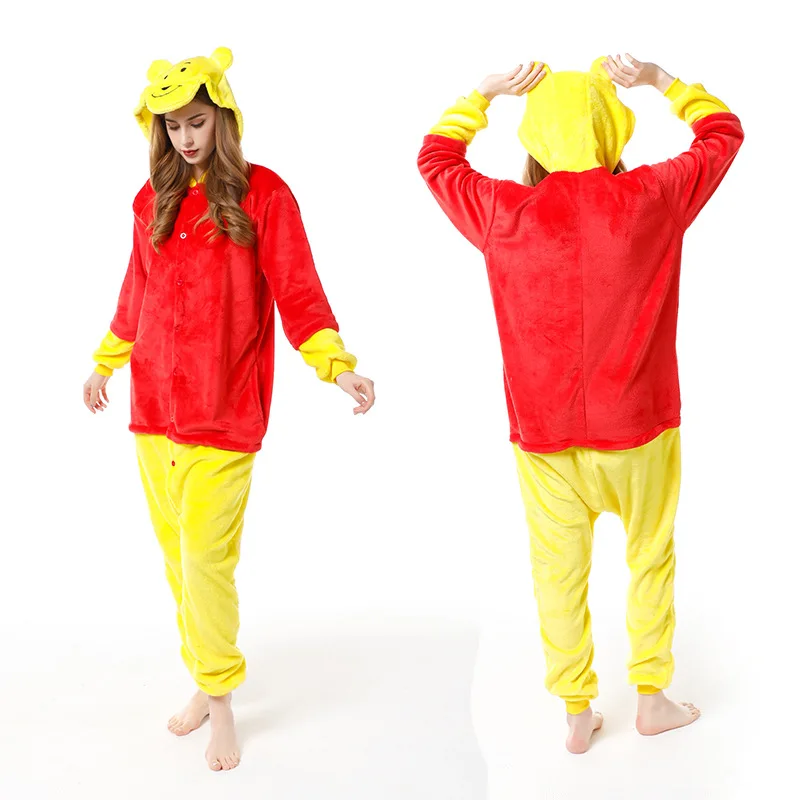 The new winter 2020 men's Universal Flannel cartoon animal one-piece pyjamas for warm and lovely couples 42
The new winter 2020 men's Universal Flannel cartoon animal one-piece pyjamas for warm and lovely couples 42