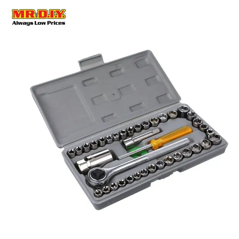 Aiwa Combination Socket Wrench Set (40 Pcs)Motorcycle repair tool manual tool combination 
Aiwa Combination Socket Wrench Set (40 Pcs)Motorcycle repair tool manual tool combination