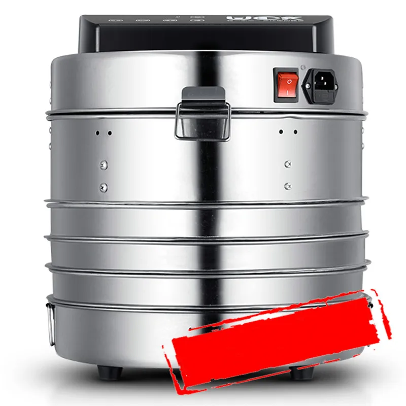 Commercial 3/5 Layer 360W Stainless Steel Fruit Dryer Machine Electric Vegetable Dehydrator Computer Control Food Air Dryer Tool
Commercial 3/5 Layer 360W Stainless Steel Fruit Dryer Machine Electric Vegetable Dehydrator Computer Control Food Air Dryer Tool