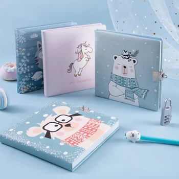 Cute Notebook with Lock A5 Diary Journal Kawaii Unicorn Cat Notepad Wonderful Note Book Agenda Planner Organizer School Handbook 
Cute Notebook with Lock A5 Diary Journal Kawaii Unicorn Cat Notepad Wonderful Note Book Agenda Planner Organizer School Handbook