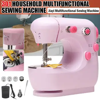 110V US Plug Household Multifunctional Electric Mini Sewing Machine With Light And English Manual For DIY Apparel Fabric Sewing
110V US Plug Household Multifunctional Electric Mini Sewing Machine With Light And English Manual For DIY Apparel Fabric Sewing