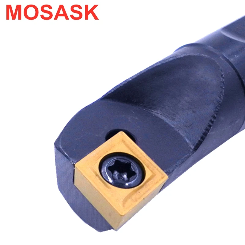 MOSASK SCLCR Boring Shank Cutting Holders S08K-SCLCR06 Internal Toolholders CNC Lathe Inner Hole Turning Tools
MOSASK SCLCR Boring Shank Cutting Holders S08K-SCLCR06 Internal Toolholders CNC Lathe Inner Hole Turning Tools