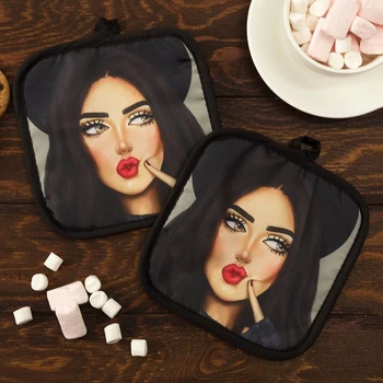 Kitchen. set 2 ave. Ethel Love Life "Brave", add. 17 * 17 cm - 2 pieces, p / e 100% 
Kitchen. set 2 ave. Ethel Love Life "Brave", add. 17 * 17 cm - 2 pieces, p / e 100%