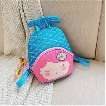 3D Little Mermaid Princess Schoolbag Girl Cute Sweet Schoolbag Kindergarten Children Children Backpack Children Gift 
3D Little Mermaid Princess Schoolbag Girl Cute Sweet Schoolbag Kindergarten Children Children Backpack Children Gift