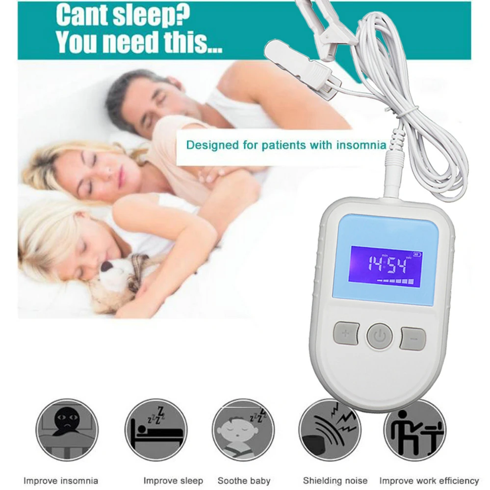 CES Microcurrent Physiotherapy Instrument Brain Stmulator Cure Insomnia Sleeping Anxiety Migraine No Sleep
CES Microcurrent Physiotherapy Instrument Brain Stmulator Cure Insomnia Sleeping Anxiety Migraine No Sleep