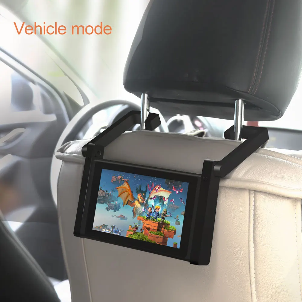 2 in 1 Adjustable Table Desktop Stand and Car Holder Headrest Vehicle Mount Bracket Holder for Nintend NS NX Switch Console
2 in 1 Adjustable Table Desktop Stand and Car Holder Headrest Vehicle Mount Bracket Holder for Nintend NS NX Switch Console