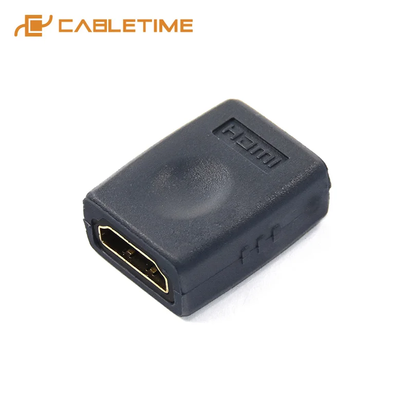 CABLETIME HDMI Adapter to HDMI F/F HD 1080P Extender HDMI Connector Low Loss Transmission for PC HDTV C243 
CABLETIME HDMI Adapter to HDMI F/F HD 1080P Extender HDMI Connector Low Loss Transmission for PC HDTV C243