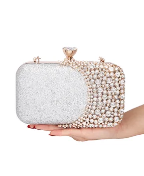 Vintage Women white Crystal Beaded Clutch Purse Evening Bags Wedding Clutches Handbags Bridal Party Dinner shoulder Bag black
Vintage Women white Crystal Beaded Clutch Purse Evening Bags Wedding Clutches Handbags Bridal Party Dinner shoulder Bag black
