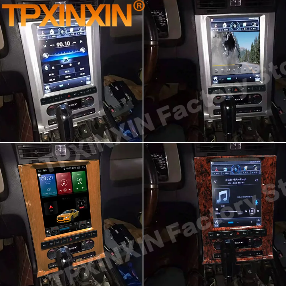 Фото Автомобильный радиоприемник с экраном 12 1 дюйма 128G Android 11 Тесла для Lexus RX GPS