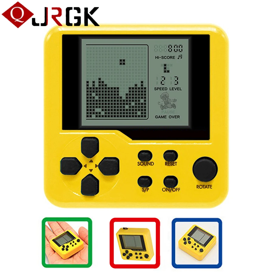 Retro Classic Tetris Handheld Game Player Portable Mini Childhood Games Console Puzzle Educational Electronic Toy For Kids Child
Retro Classic Tetris Handheld Game Player Portable Mini Childhood Games Console Puzzle Educational Electronic Toy For Kids Child