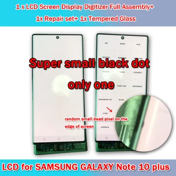 Super AMOLED 6.8 inches For Samsung Galaxy Note 10 plus lcd N975F N9750 Display +Touch Screen Digitizer with small dead pixels
Super AMOLED 6.8 inches For Samsung Galaxy Note 10 plus lcd N975F N9750 Display +Touch Screen Digitizer with small dead pixels