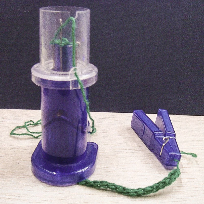 Creative Hand-operated Embellish-Knit Knitting Machine Spool Knitter Embellish Craft Bracelet Weave Tool
Creative Hand-operated Embellish-Knit Knitting Machine Spool Knitter Embellish Craft Bracelet Weave Tool