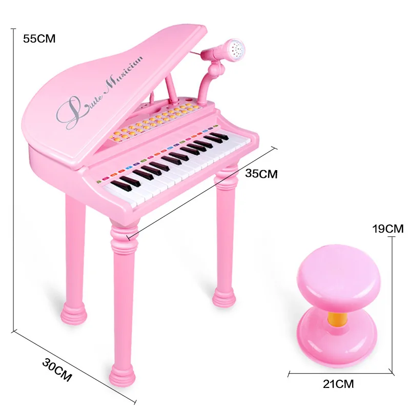 New Style Multi-functional CHILDREN'S Electronic Keyboard with Microphone Early Childhood Music Small Piano Educational Toy
New Style Multi-functional CHILDREN'S Electronic Keyboard with Microphone Early Childhood Music Small Piano Educational Toy