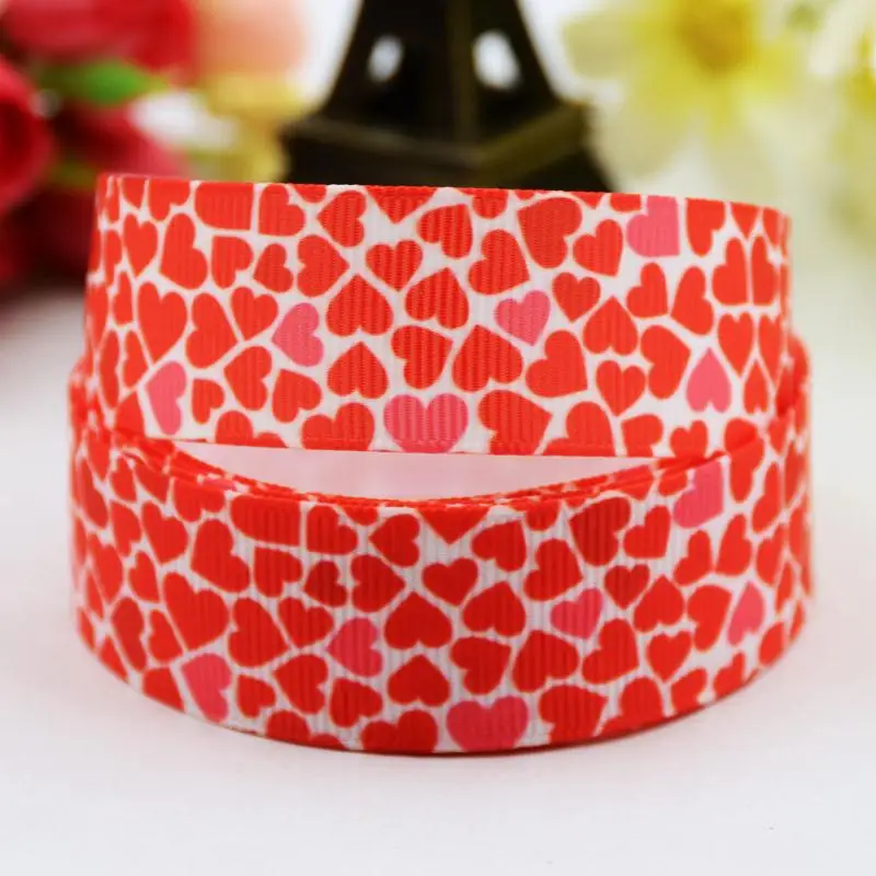 22mm 25mm 38mm 75mm Ruban satin Valentine's Day Cartoon Character printed Grosgrain Ribbon party decoration 10 Yards X-00727 | Дом и сад